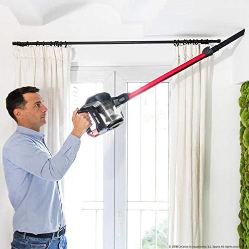 aspirateur balai sans fil 3 en 1 rouge noir Cecotec