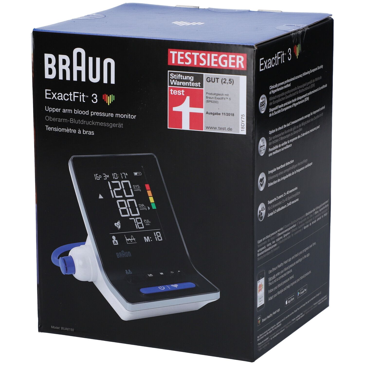 BRAUN Blutdruckmessgerät ExactFit™ 3