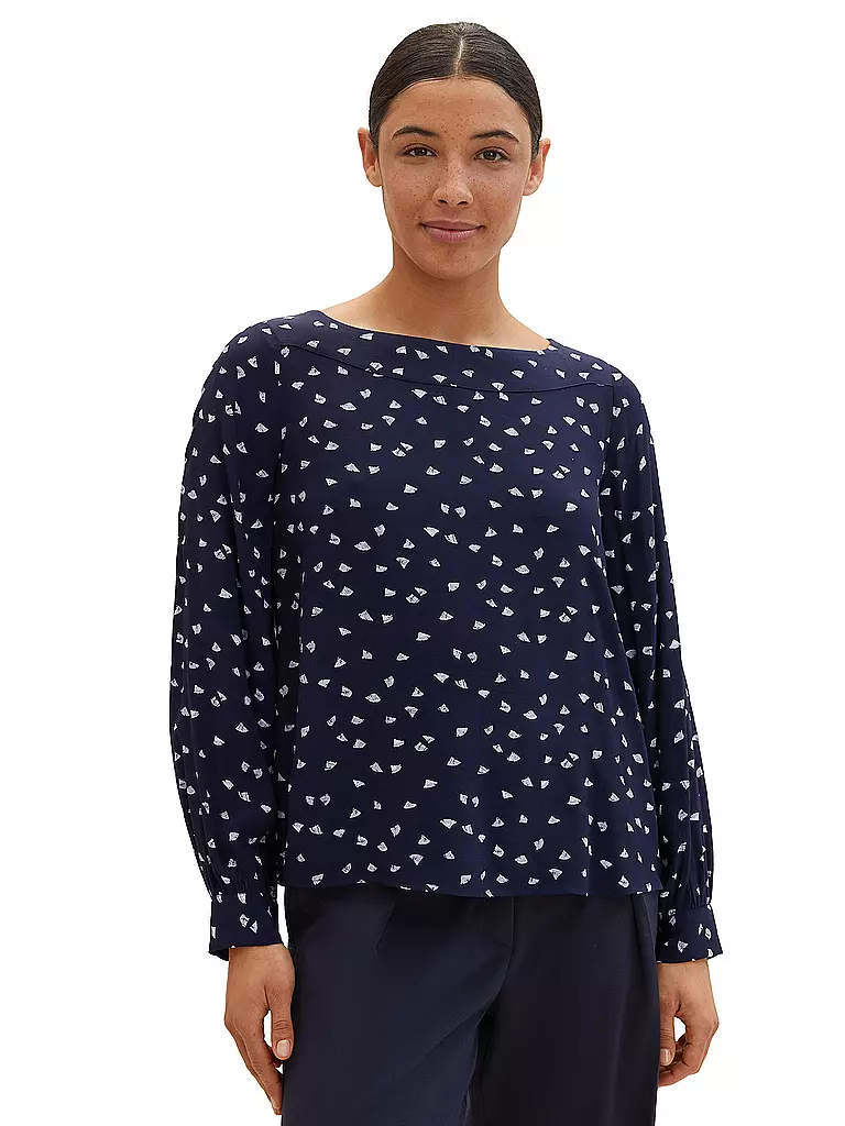 TOM TAILOR Blusenshirt  blau