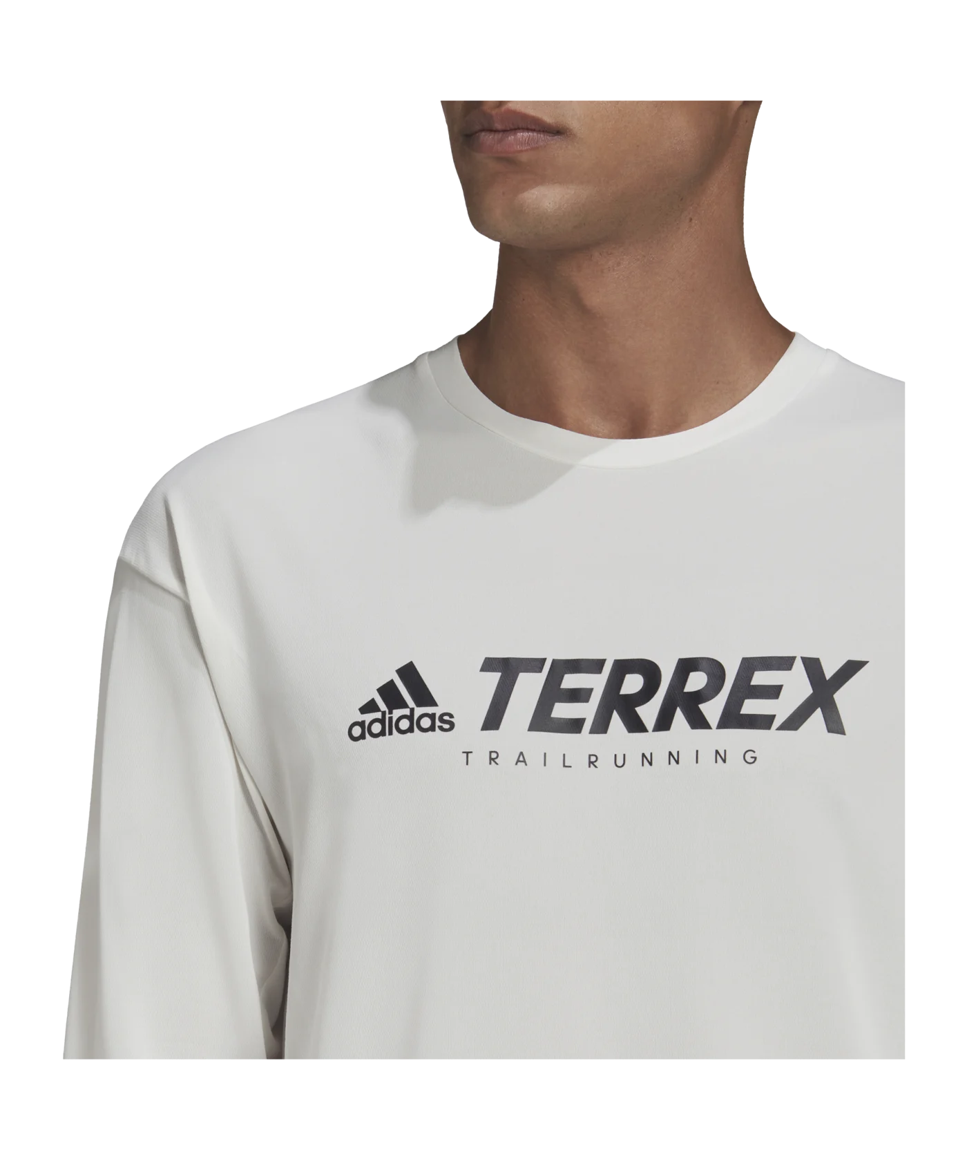 adidas Trail Sweatshirt Running Weiss