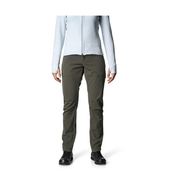 Houdini Motion Top Pants Women Baremark Green