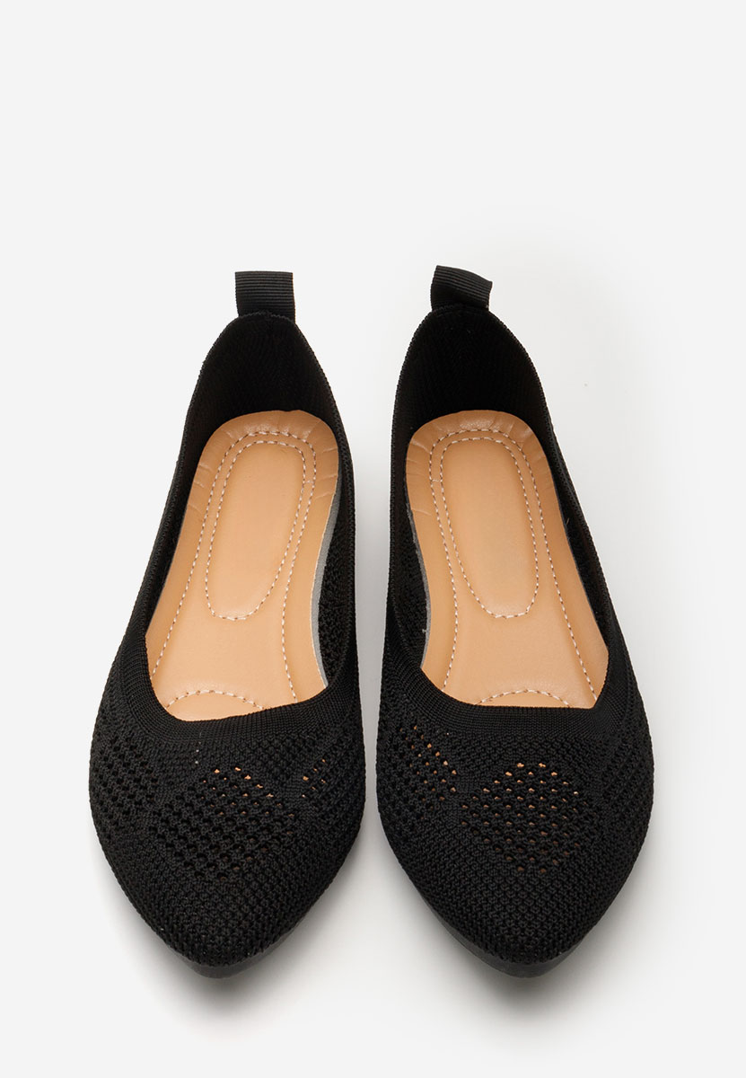Ballerines femme noirs Carmelina
