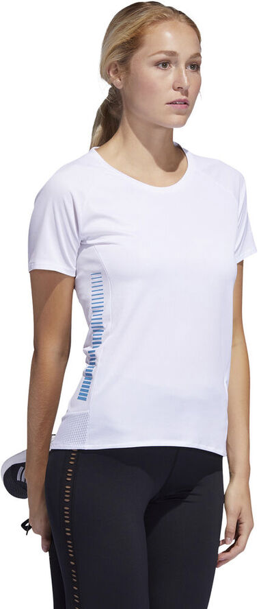 adidas 25/7 Rise Up N Run Parley T-shirt Hvid