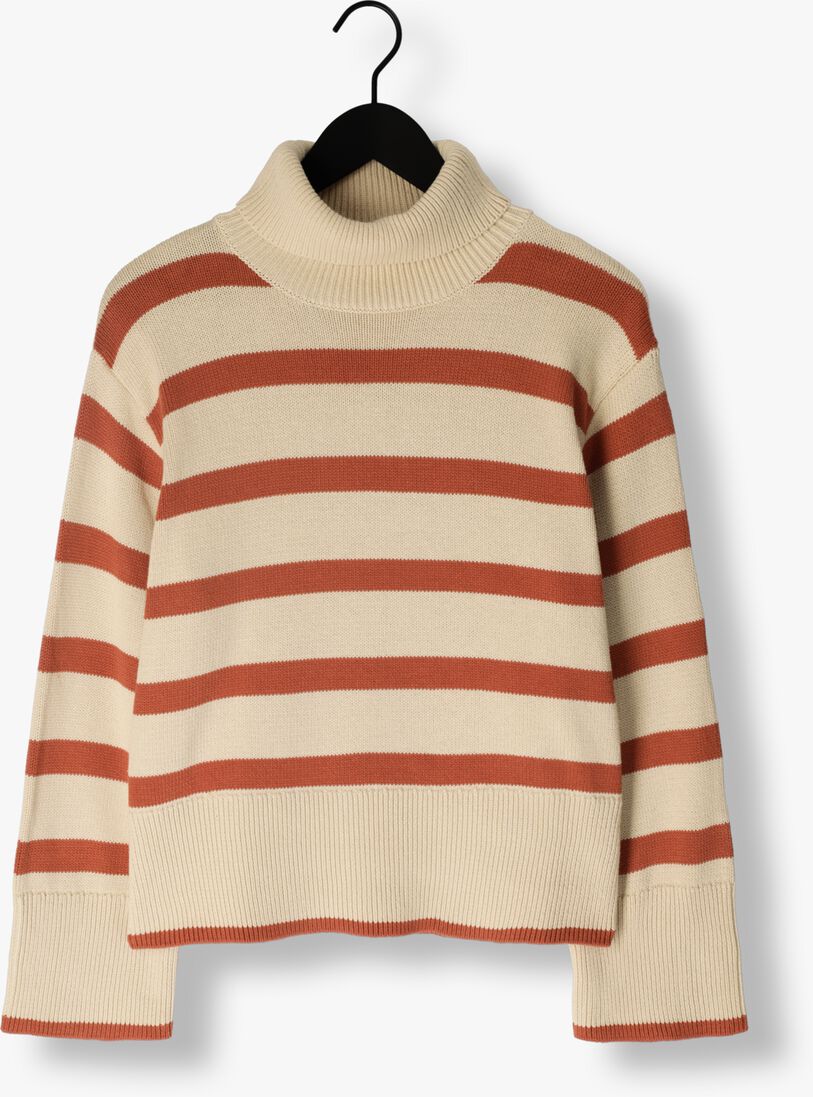 MODSTR\u00D6M creme modstr&ouml;m trui corbinmd stripe t-neck