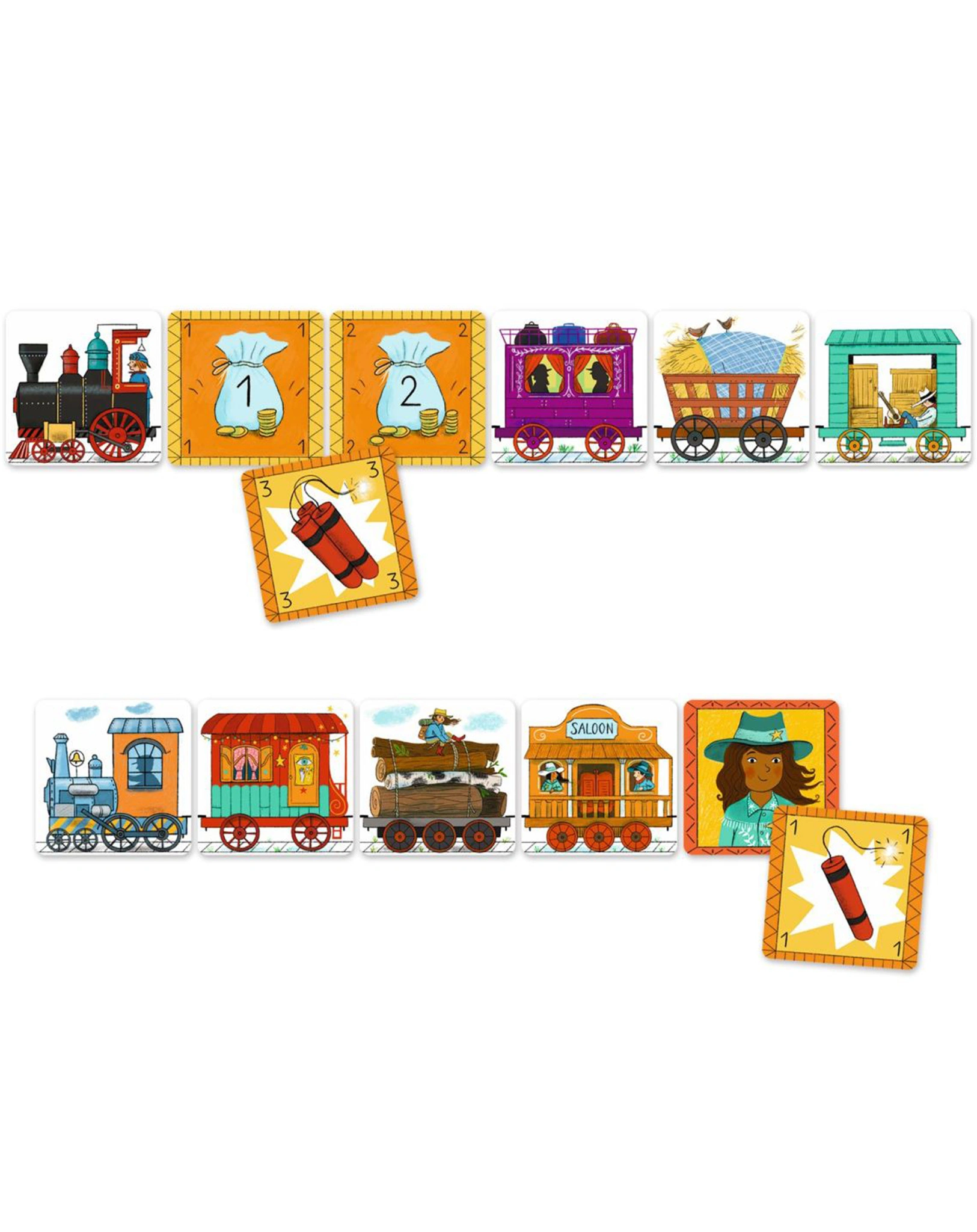 Kartenspiel GOLDEN TRAIN