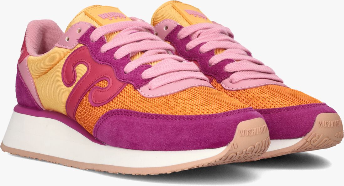 WUSHU oranje wushu lage sneakers master sport