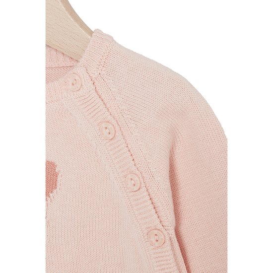 Petit Cocon Mignon Ensemble en tricot   Rose        de               P'tit bisou
