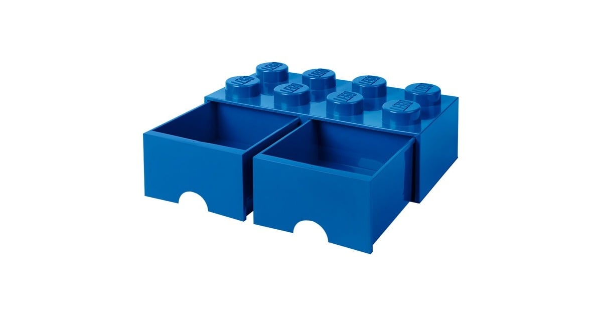Room CopenhagenLEGO Brick Drawer 8 Blauw opbergdoos  (Blauw)