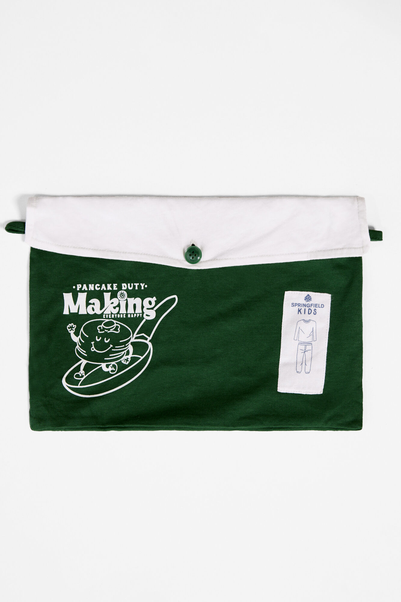 pijama de malha de algodão creponada
