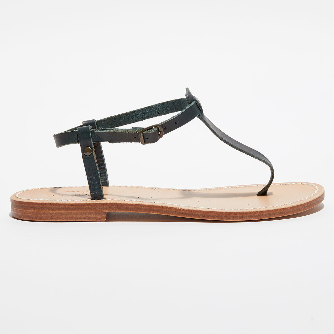 Laura Urbinati Sandales en Cuir forêt