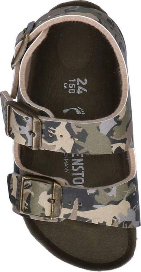 Birkenstock Milano Kinderslippers Small fit Khaki
