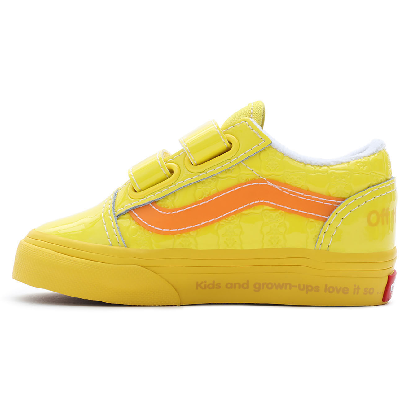 Vans Baskets en Cuir verni Vans x Haribo Old Skool V jaunes