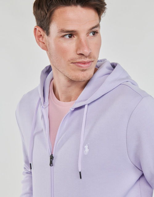 Polo Ralph Lauren - SWEATSHIRT ZIPPE EN DOUBLE KNIT TECH Malva