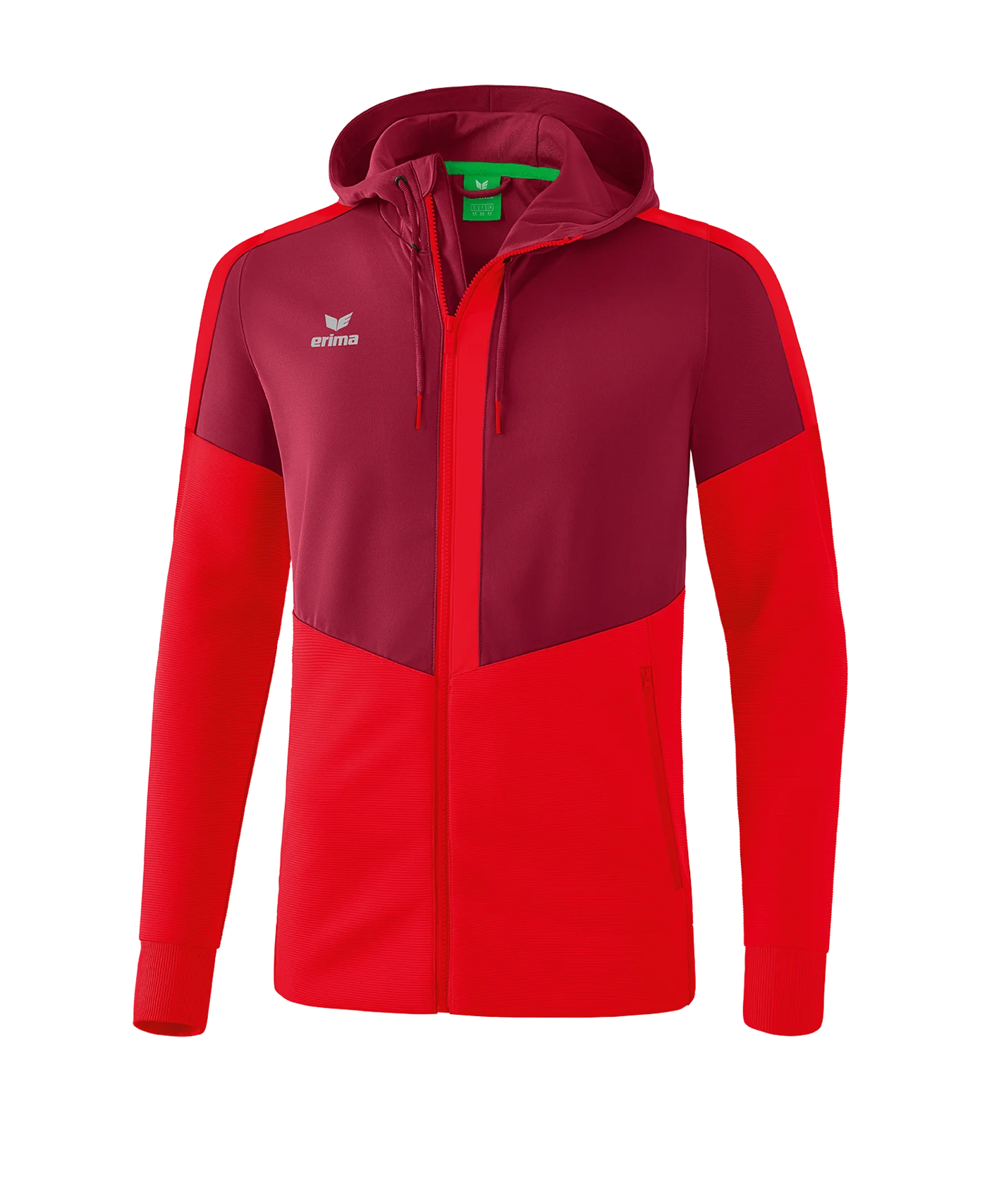 Erima Squad Kapuzen-Trainingsjacke Rot
