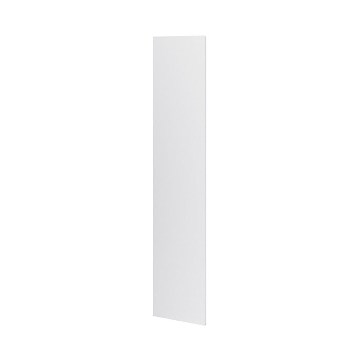 Porte de colonne de cuisine Garcinia gris clair brillant L. 30 cm x H. 150 cm GoodHome