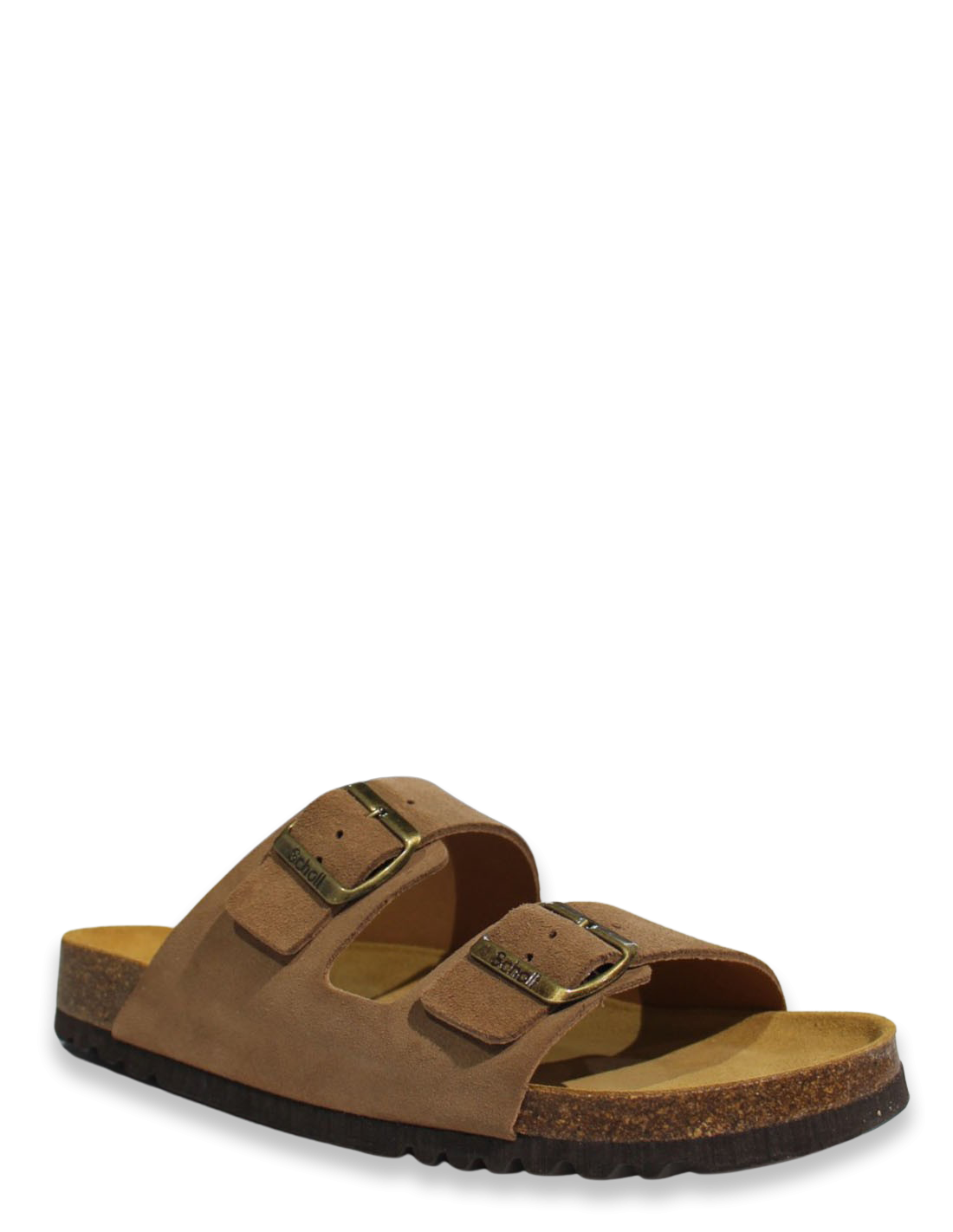 scholl Mules Homme Julien Daim Taupe