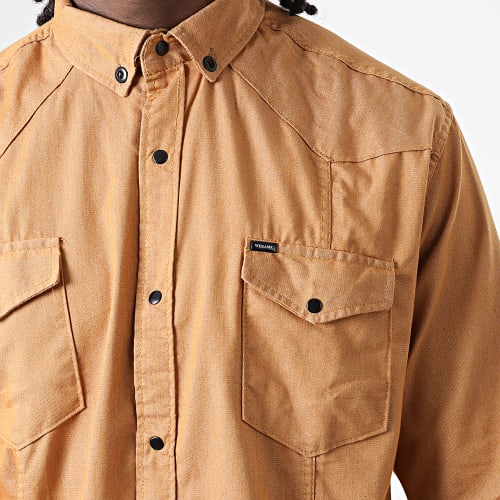 Chemise Manches Longues W-324 Camel