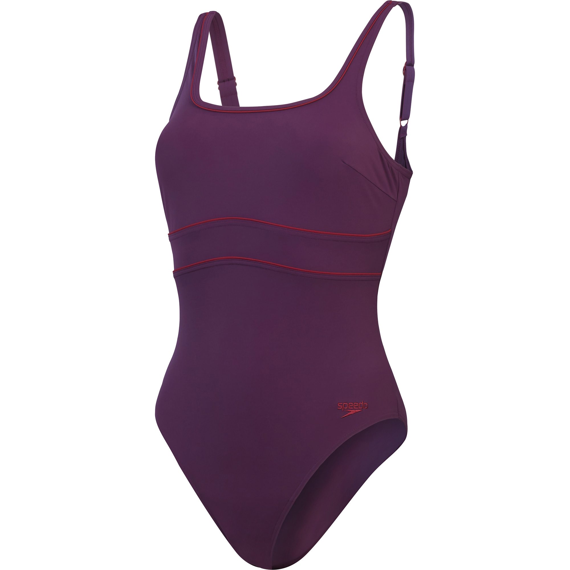 Speedo Shaping ContourEclipse Badeanzug Damen plum dandy