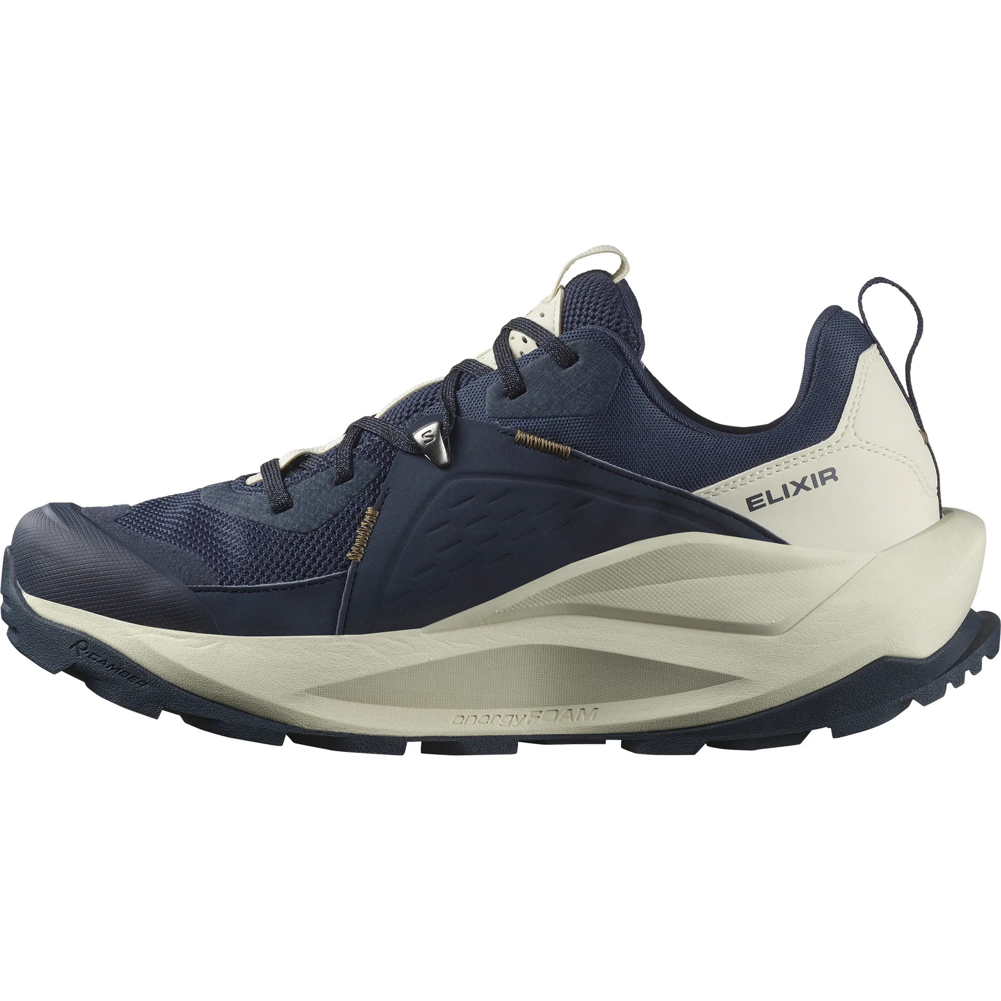 Salomon Men's Elixir GORE-TEX Blue Nights/Almond Milk/Gothic Olive