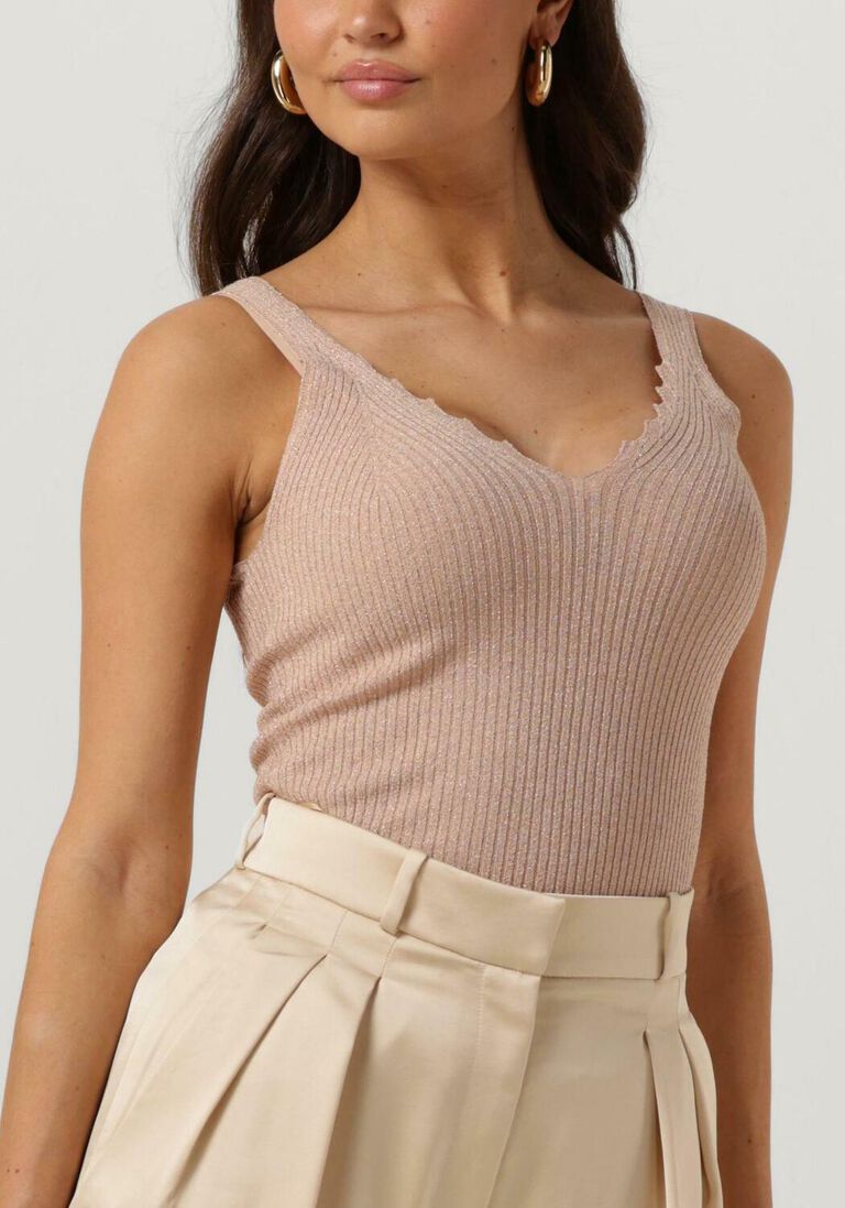 TWINSET MILANO lichtroze twinset milano top 241tp3400