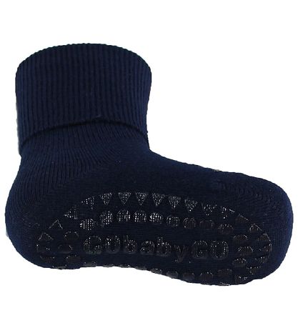 GoBabyGo rutschfeste Socken - Bambus - Navy