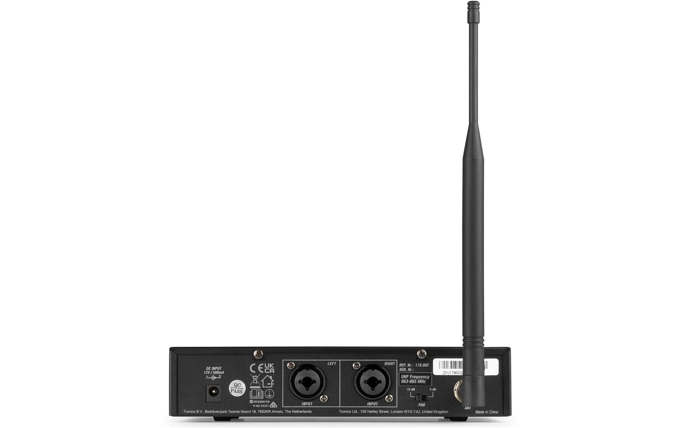 In-Ear Monitoring-System PD810<br>Kabelloses In-Ear-Monitoring-System mit Koffer