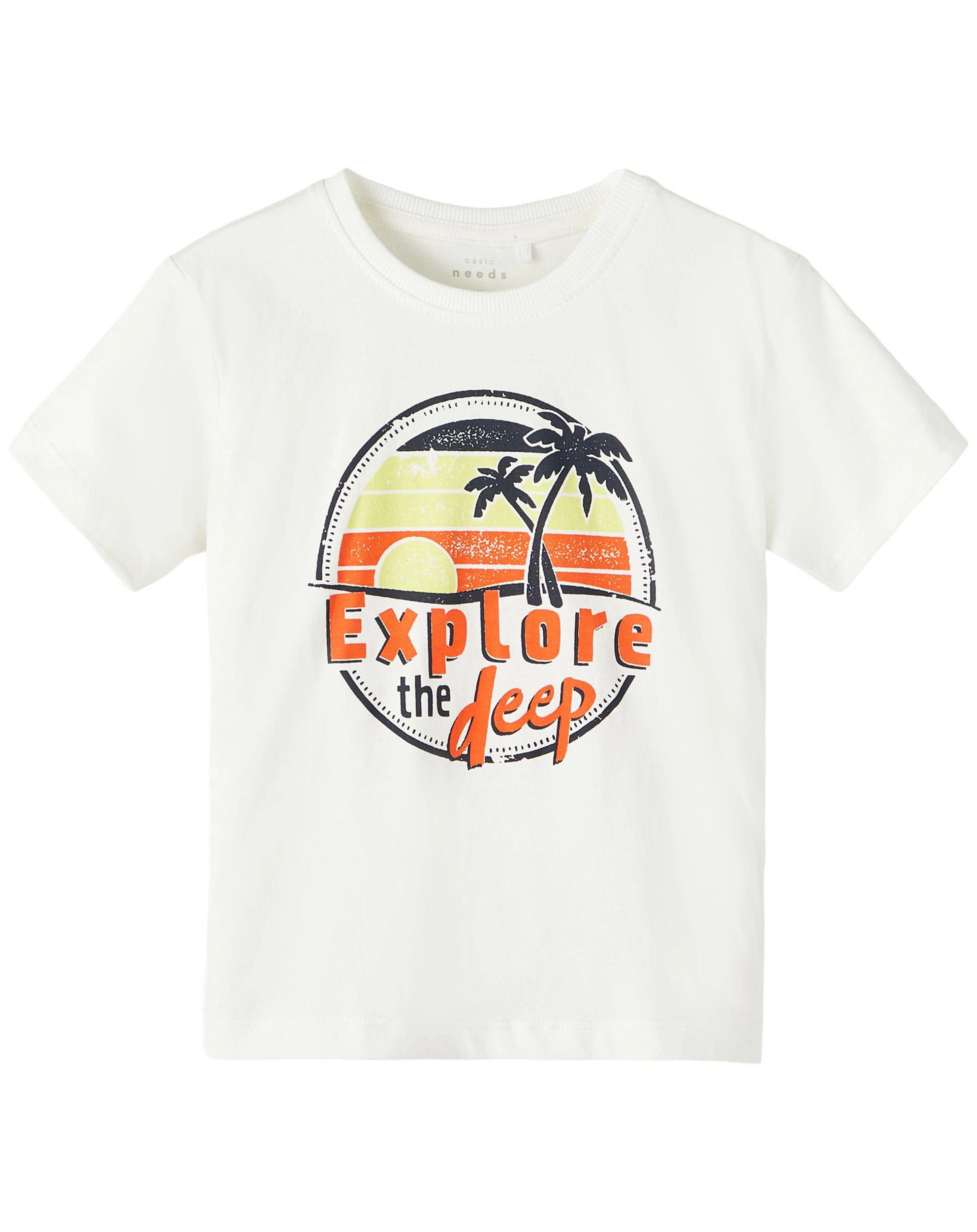 T-Shirt NMMVAGNO in white alyssum
