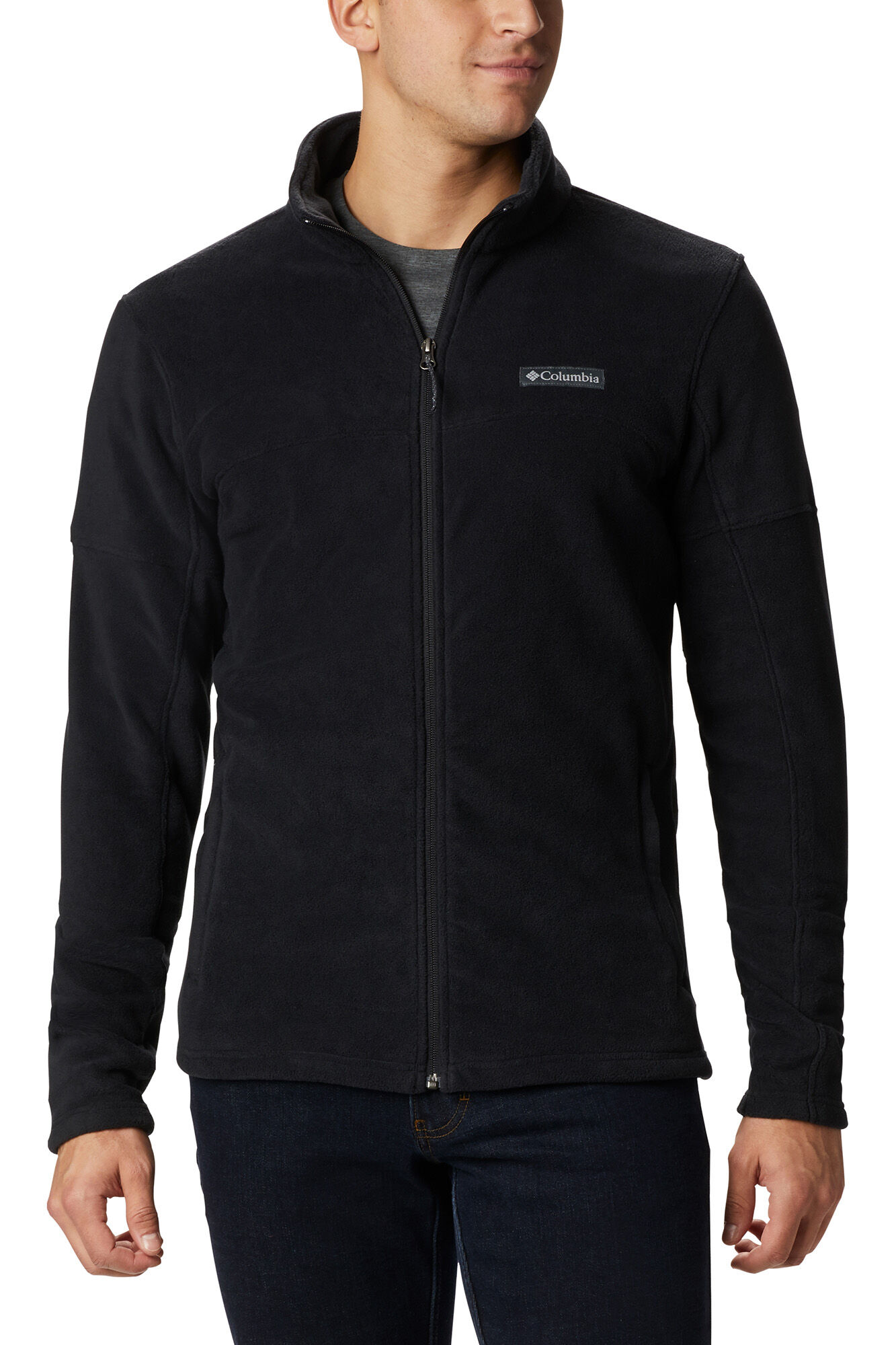 Jaqueta Columbia Basin Trail™ III com zíper - Preta