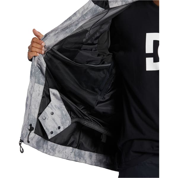 Veste de ski DC SHOES COMMAND 45K SNOW JKT GREY STONE
