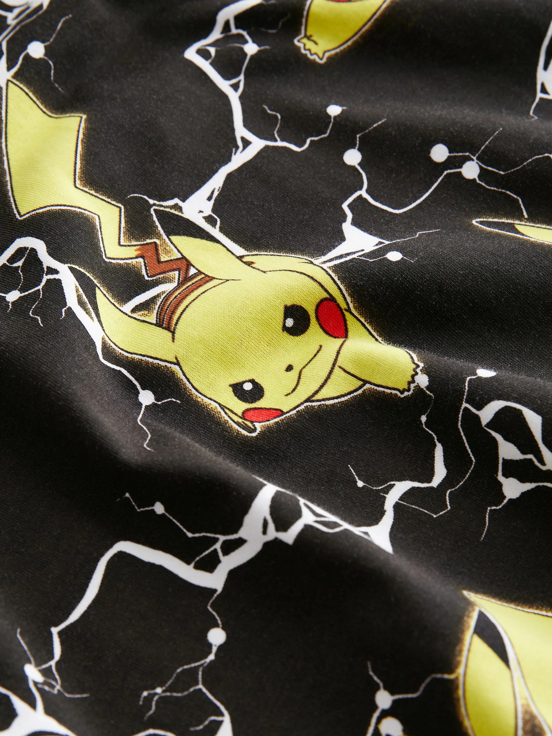 Pokémon geel/zwart - Verpakking van 2 pyjama's met lange mouwen (4-16 jr)