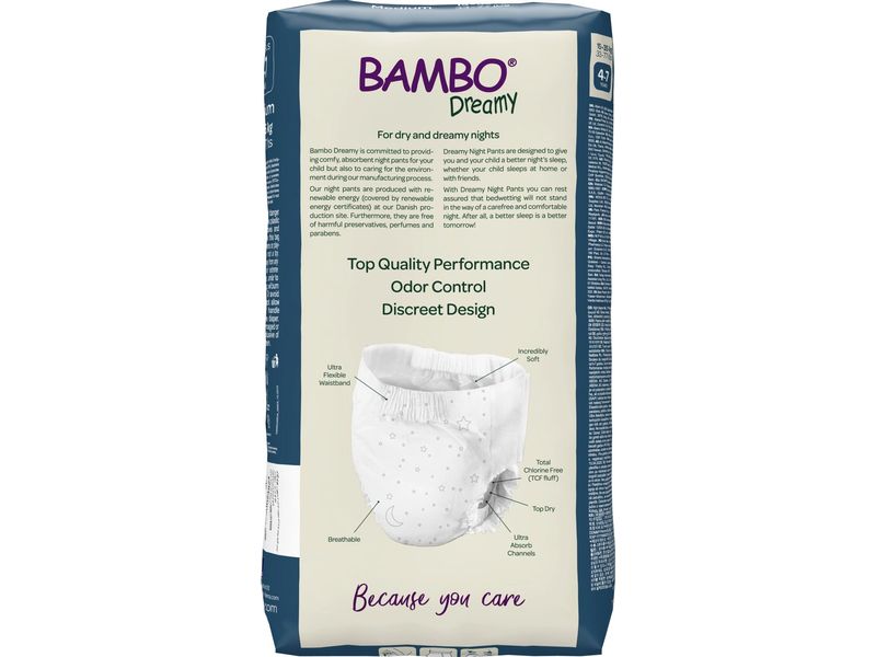 Bambo Nature Nachtwindeln Night Pants Medium Grösse 4-7 Night Pants Medium Gr. 4-7, 10 Stück
