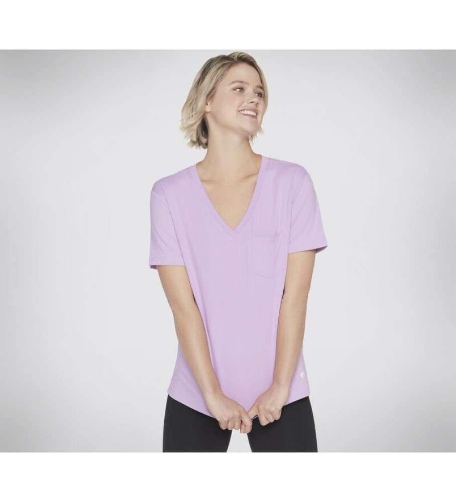 Skechers Camiseta Godri Serene lila