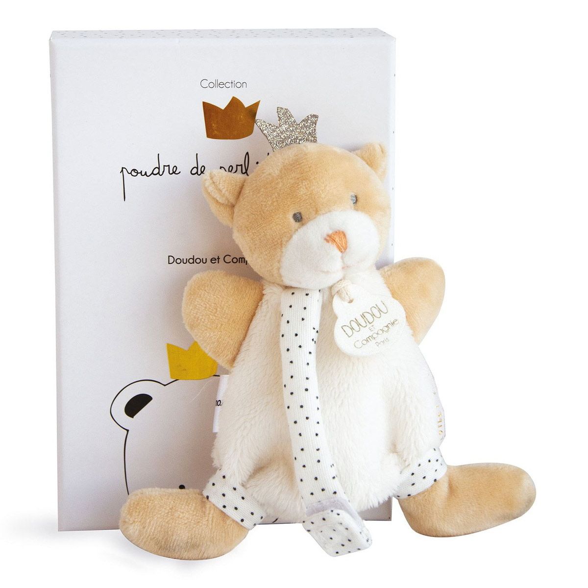 Doudou Ours petit roi