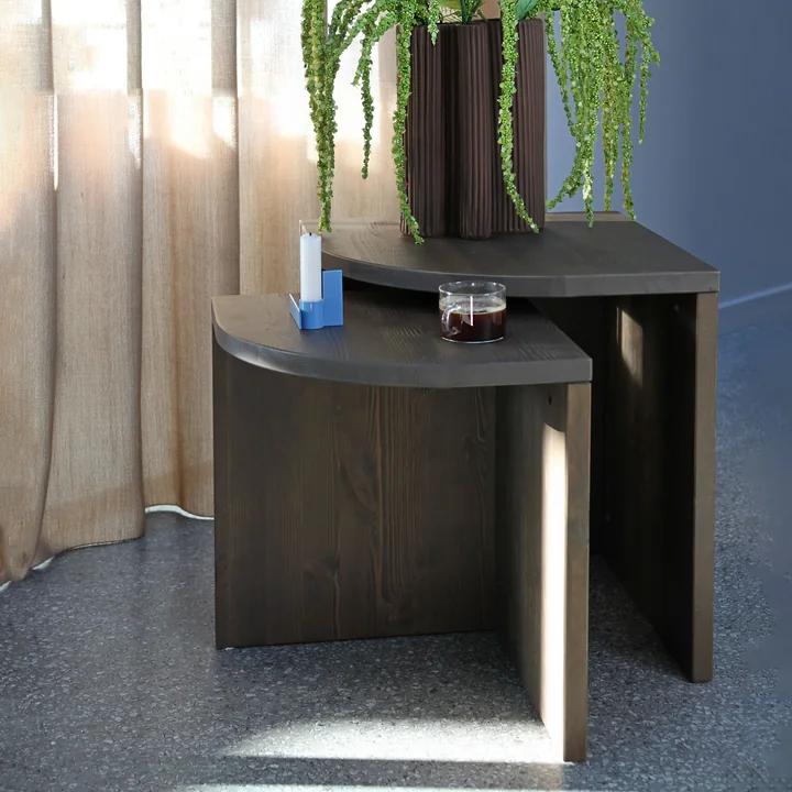 Karup Design - Combine Beistelltisch-Set, Kiefer natur (2er-Set)