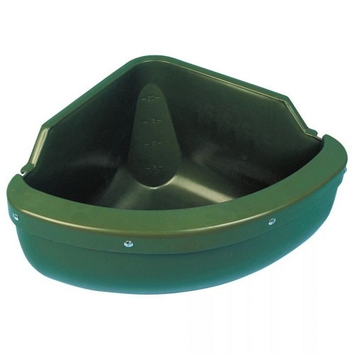 Tigela de alimentação verde