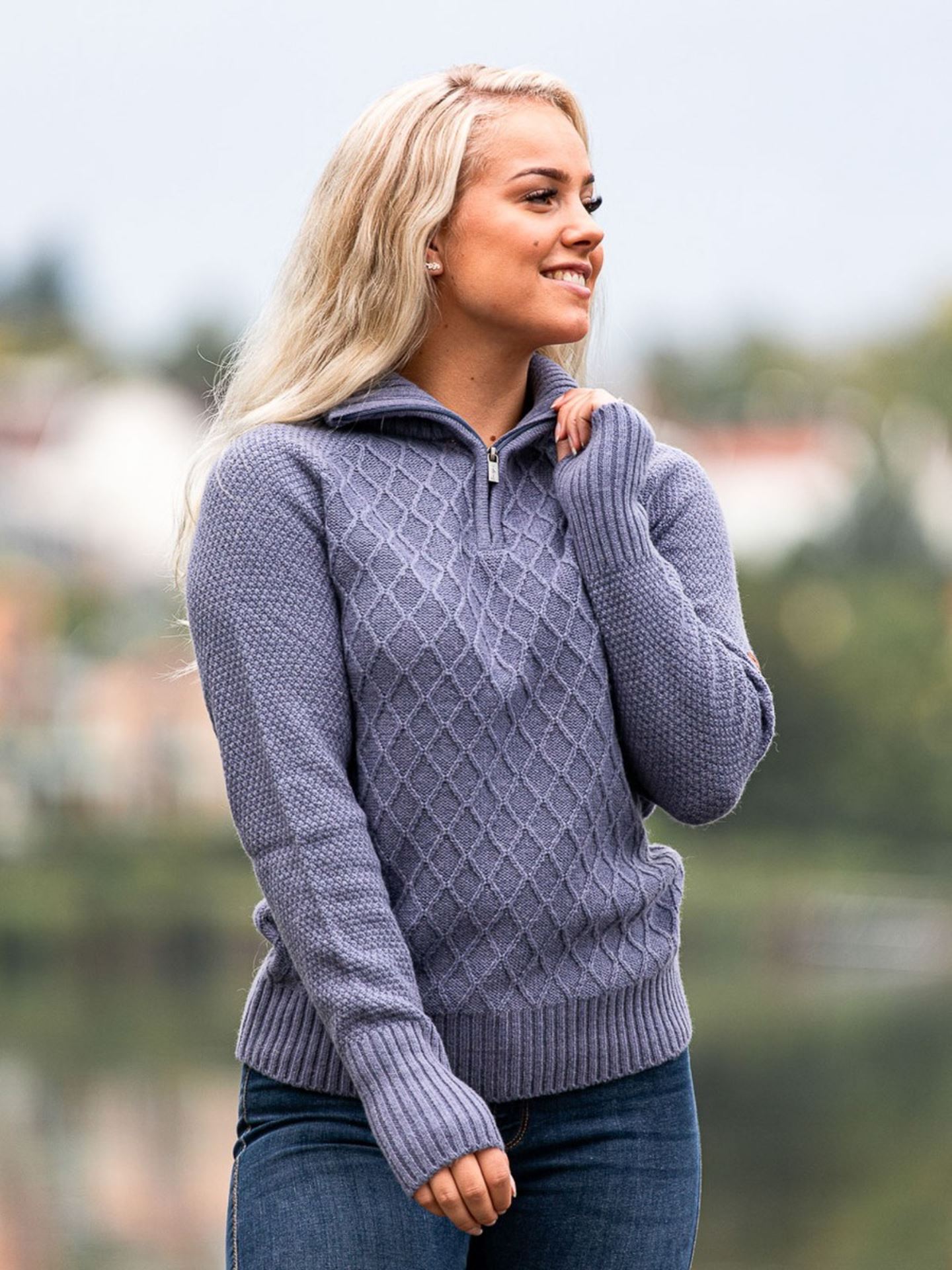 Mellow Half Zip Ullgenser