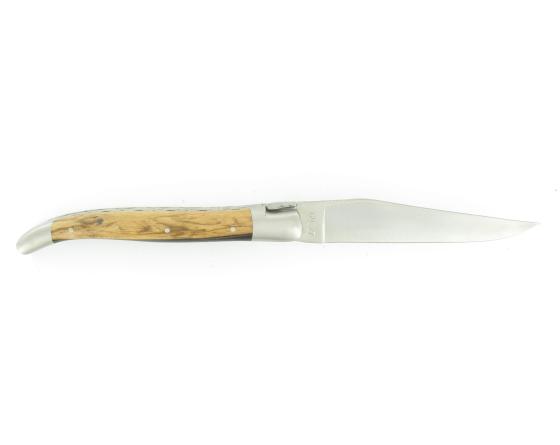 Laguiole 12 cm - double platines - Ebène Royal - 2 mitres Couteau de poche par Laguiole en Aubrac