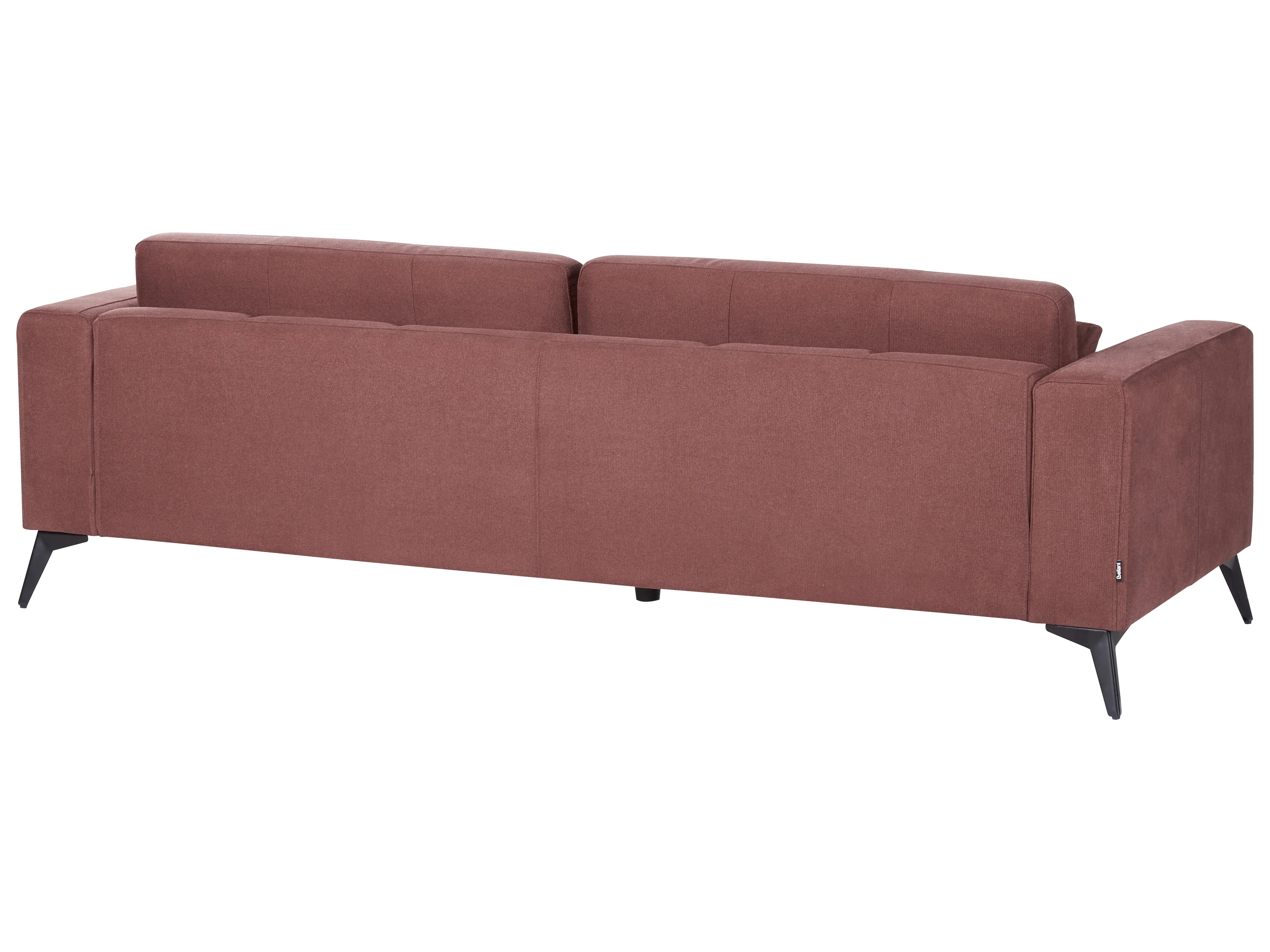Bank 3-zits ANGE Stof Bordeauxrood