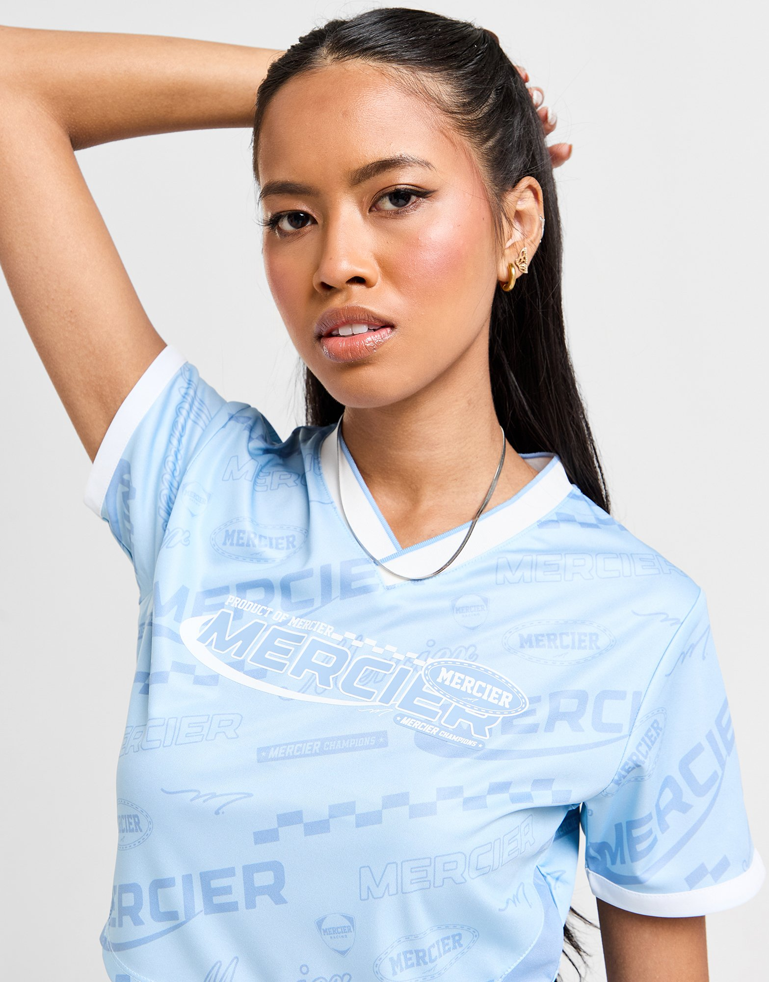 MERCIER T-shirt Score Crop Homme
