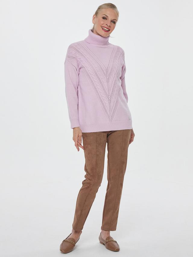 Pullover Zopfmotiv