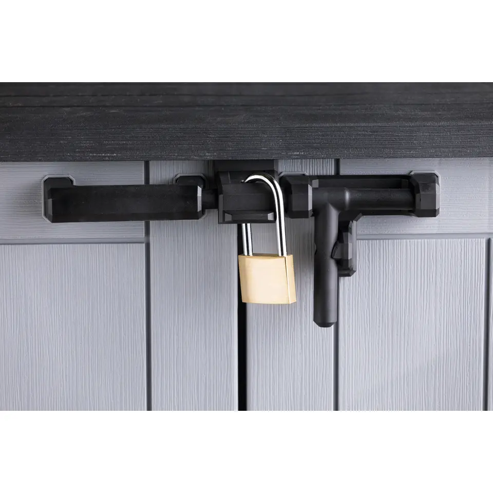 Keter Store-It-Out Nova Opbergbox - 880 L - 132x71.5x113.5 cm - Grijs
