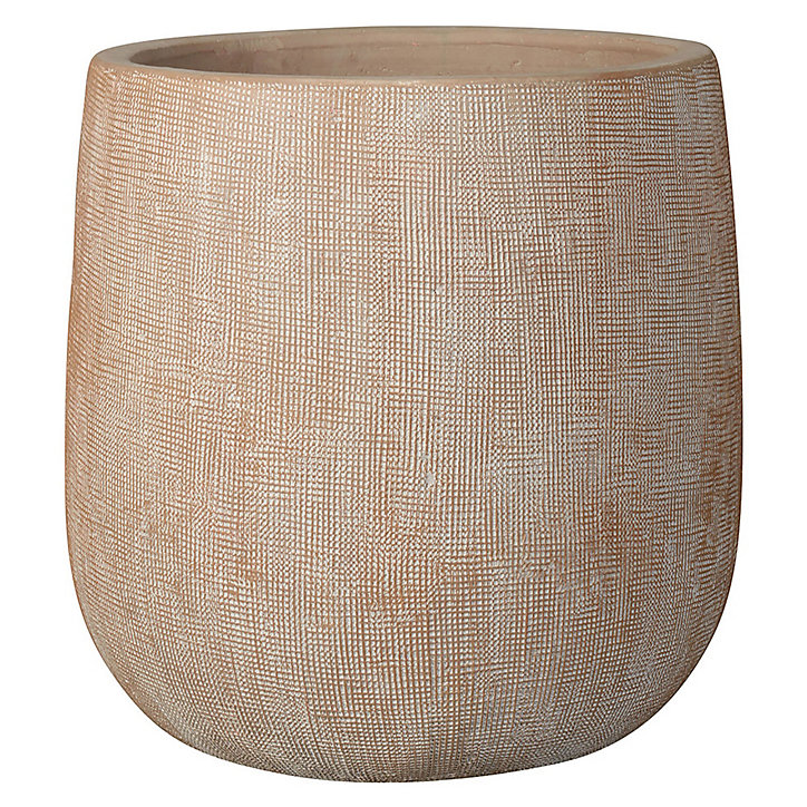 Pot de fleurs en cuvier Boracay 19cm Deroma