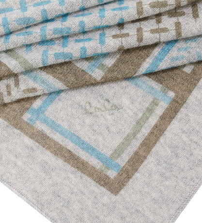 Lala Berlin Schal - 162x85 - Dreieckspuzzle - Flanella Deser