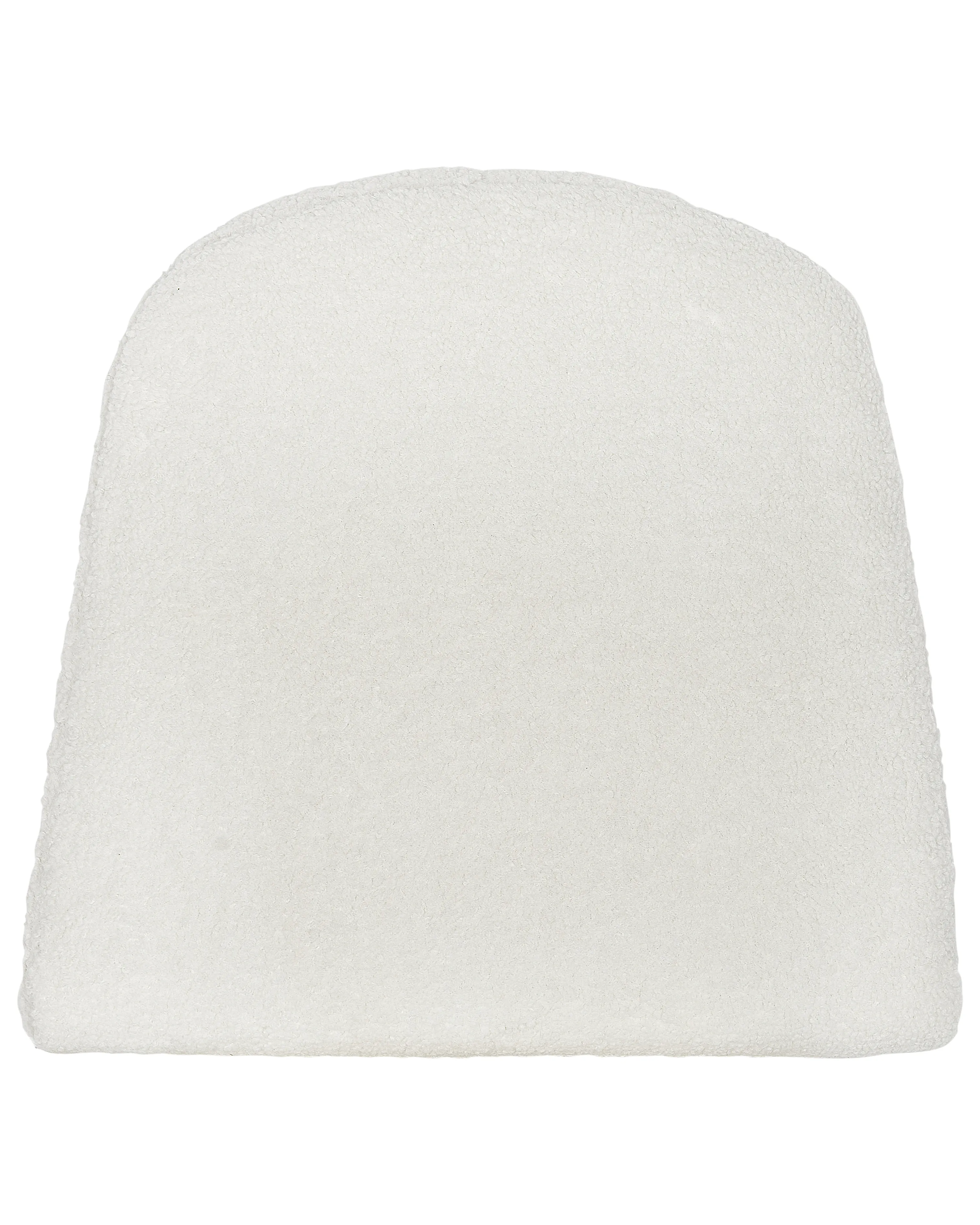 Fauteuil DRAMMEN Bouclé Wit