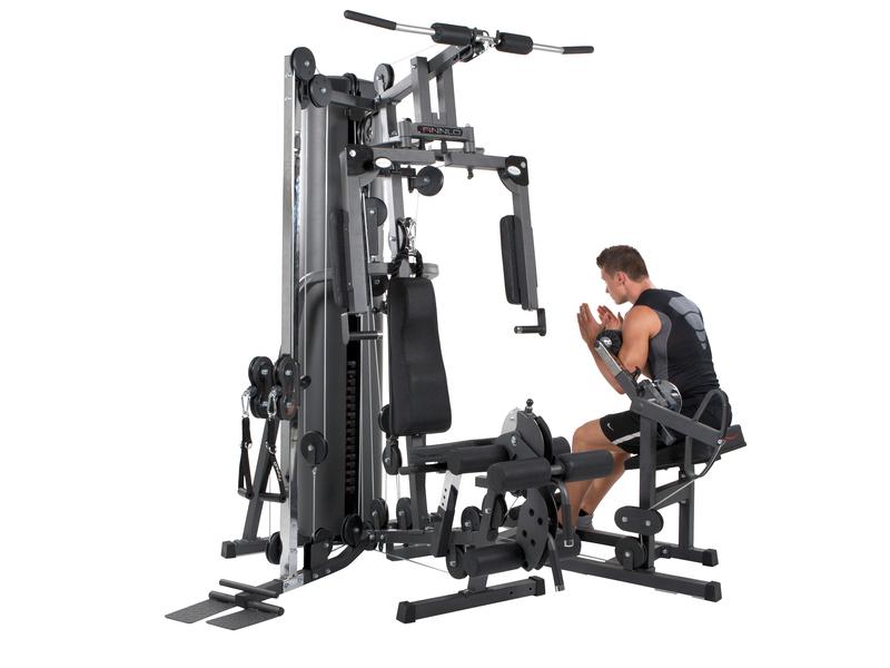 FINNLO by HAMMER Kraftstation Autark 2600 Kraftstation inkl. Bauch- und Rückentrainer