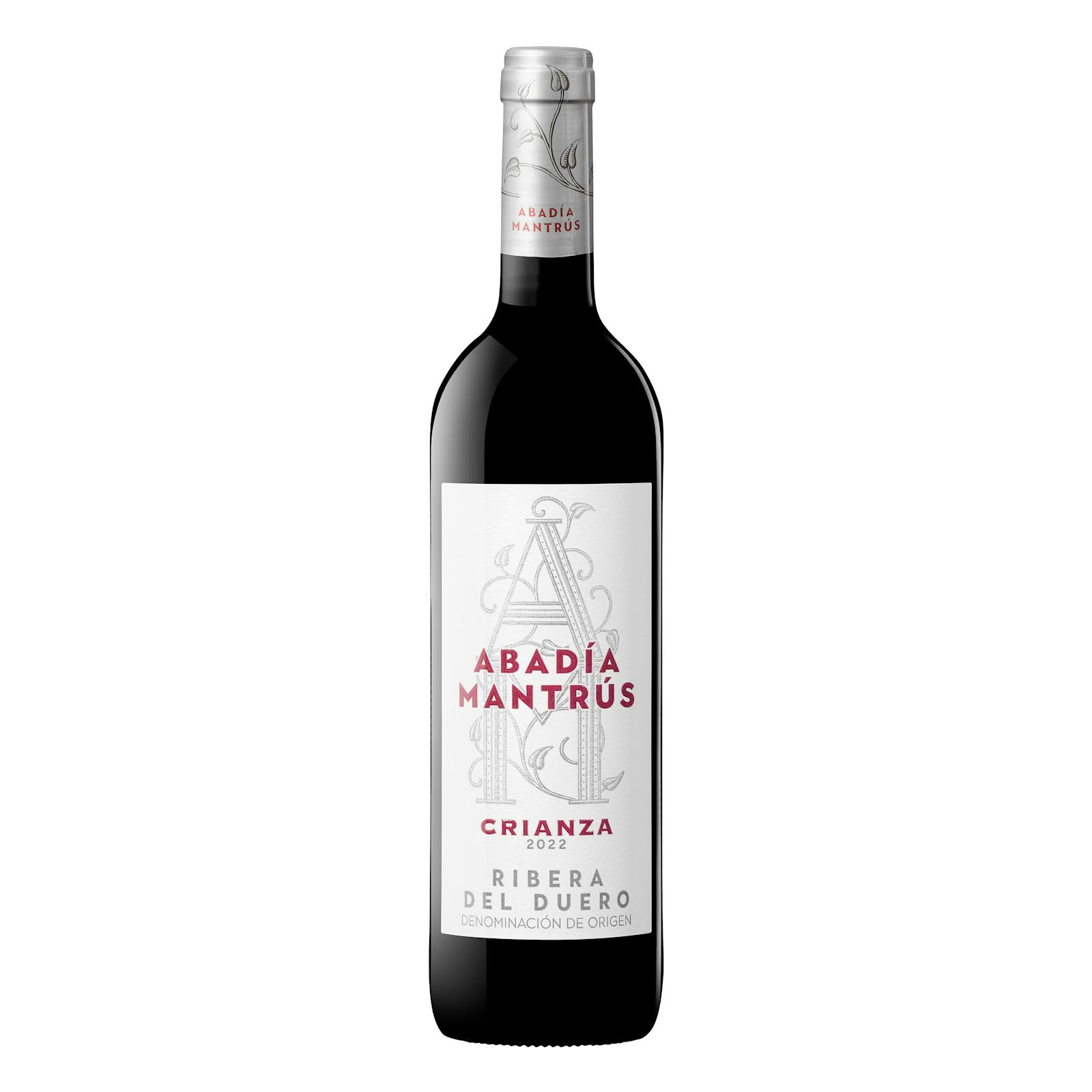 Vin rouge DO Ribera del Duero Abadía Mantrús crianza