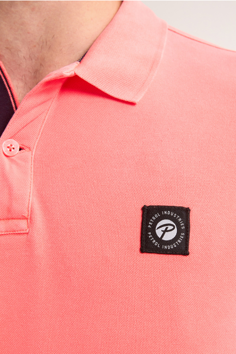 Petrol Industries oranje heren polo