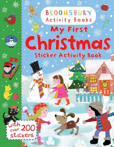 My First Christmas Sticker Activity Book (Paperback)