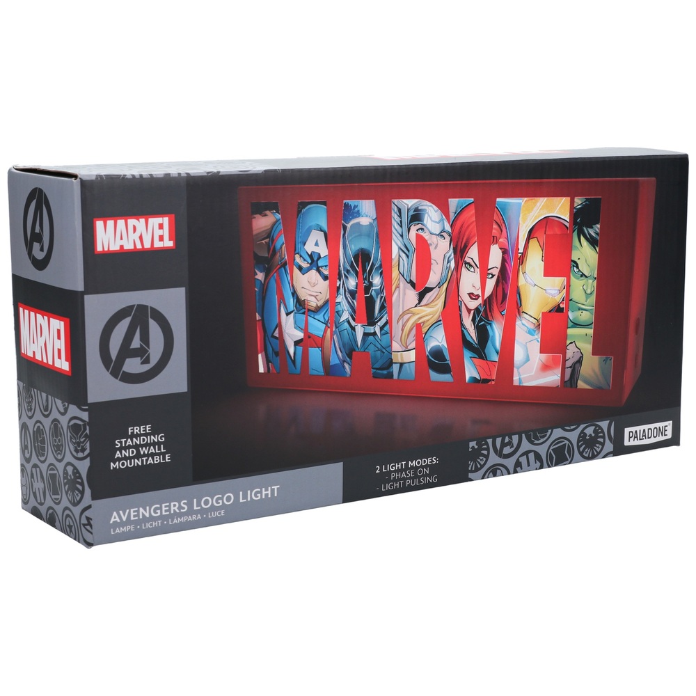 Marvel Avengers Logo-Beleuchtung
