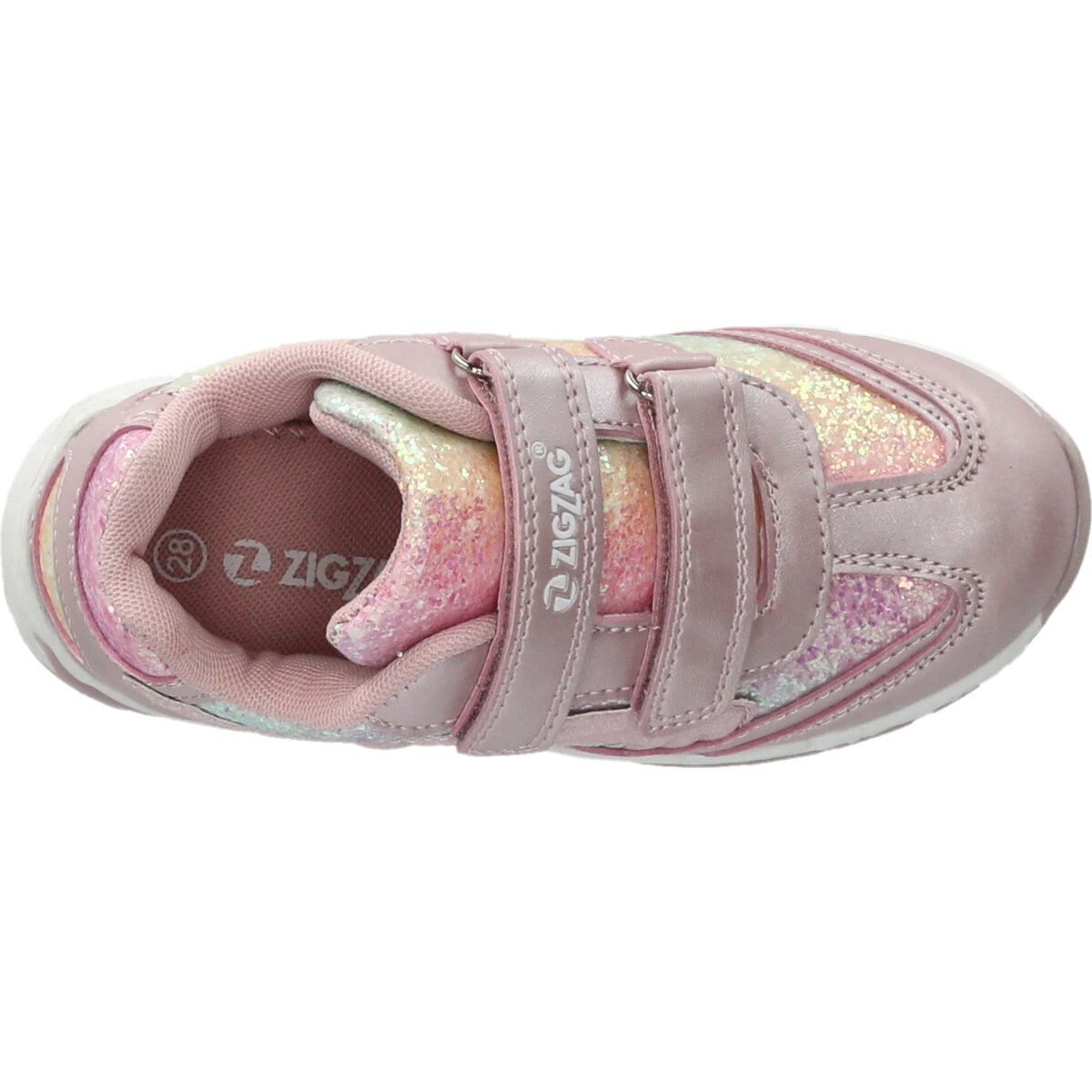 ZigZag Roseau Velcro Sneakers M/Lys Børn
